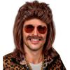 Mullet and Moustache - Brown