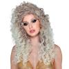 Ladies Curly Wig - Icy Blonde
