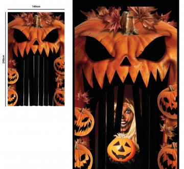 Pumpkin Door Decoration