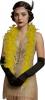 80g Feather Boa - Yellow