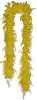80g Feather Boa - Yellow