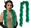 80g Feather Boa - Dark Green