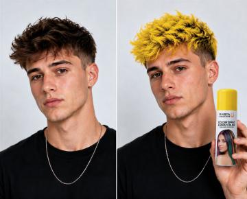 Yellow Hair Spray