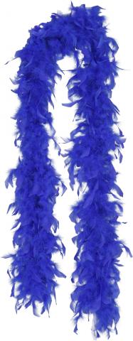 80g Feather Boa - Blue