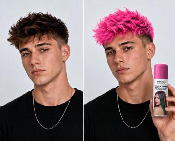 Pink Hair Spray