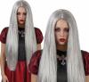 Long Hair Grey Wig