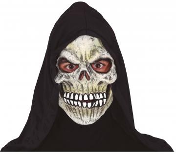 Hooded Skeleton Mask