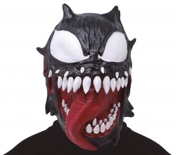 Latex Black Hero Mask
