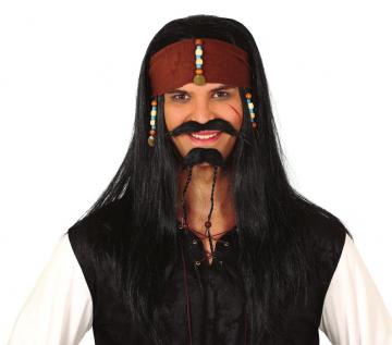 Pirate Wig with Scarf