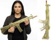 Gold Russian Rifle with Sound