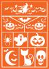 Childrens Witch Make-up Stencil