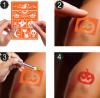 Childrens Witch Make-up Stencil