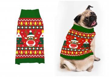 Christmas Sweater Pet Costume