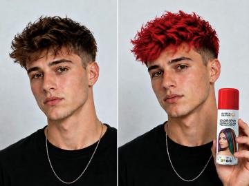 Red Hair Spray