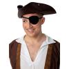Black Satin Eye Patch
