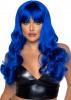 Misfit Long Wavy Wig - Blue