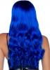 Misfit Long Wavy Wig - Blue