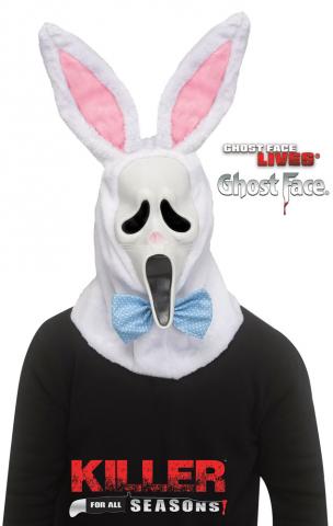 Ghostface Bunny Mask