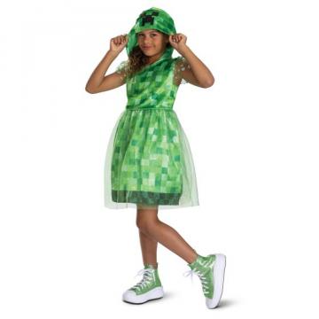 Minecraft Creeper Dress - Kids