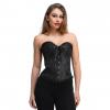 Ladies Deluxe Corset-Black