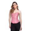 Pink Satin Corset