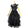 Goth Formal Dress Side view