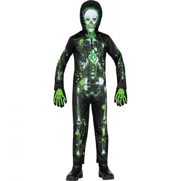 Toxic Skeleton Costume - Green