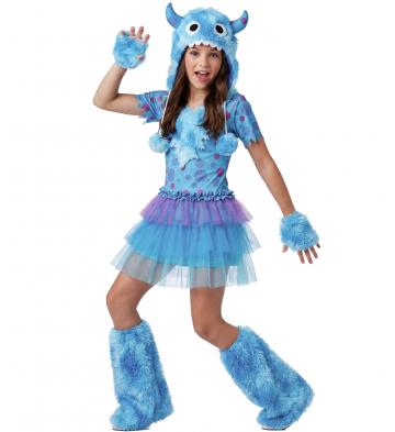 Blue Space Monster Costume