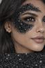 Black Glitter Make Up Stick