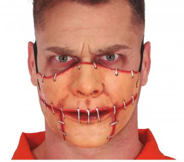 Latex Sewn Mouth Half Mask