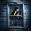 Ghost Face 36" Window Creeper
