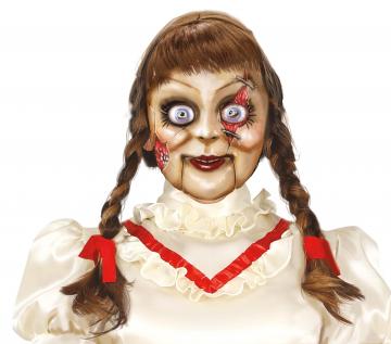 Killer Latex Doll Mask with Hair