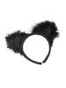 Cat Ears Marabou on Headband
