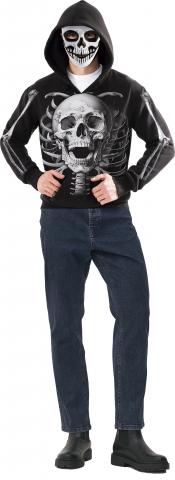 Skeleton Hoodie with Mask