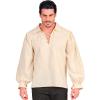 Men's Character Shirt - Beige