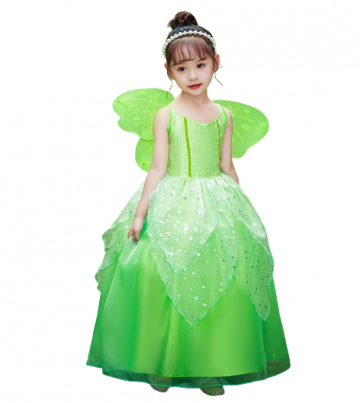 Green Fairy Costume - Kids