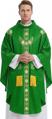 Adult Priest Robe - Green