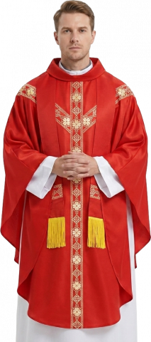 Adult Priest Robe - Red