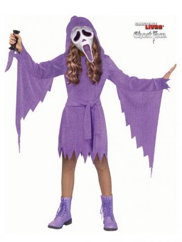 Lavender Glitter Ghostface Costume
