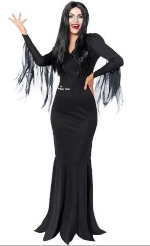 Morticia Costume - Ladies
