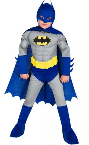 Batman Muscle Costume - Tween