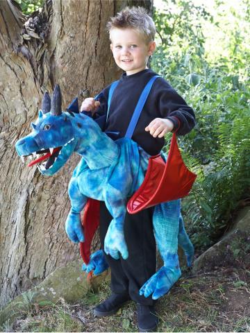 Ride On Dragon Costume - Kids