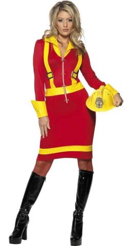 Ladies Fire Fighter Costume