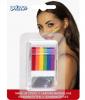 Rainbow Fanbrush Face Paint