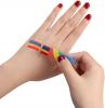 Rainbow Fanbrush Face Paint