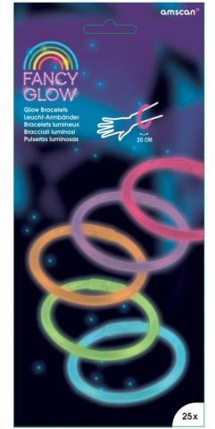 Glow Bracelets - 25 Pack