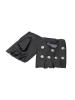 Studded Punk Gloves - Black