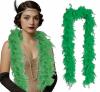 80g Feather Boa - Light Green