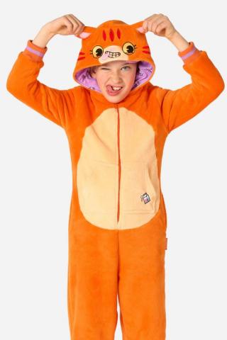 Red Cat Onesie - Kids