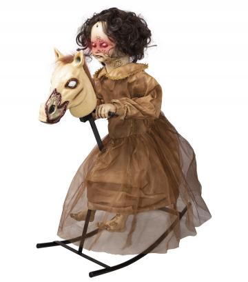 Cursed Girl on Rocking Horse - 100cm